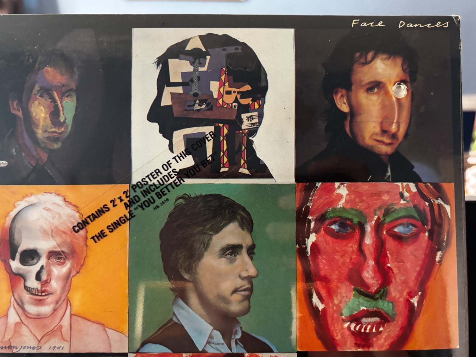 THE WHO “FACE DANCES” BRAND NEW SEALED VINYL W/POSTER 1981 GOLDSHOWER HOLE PUNCH