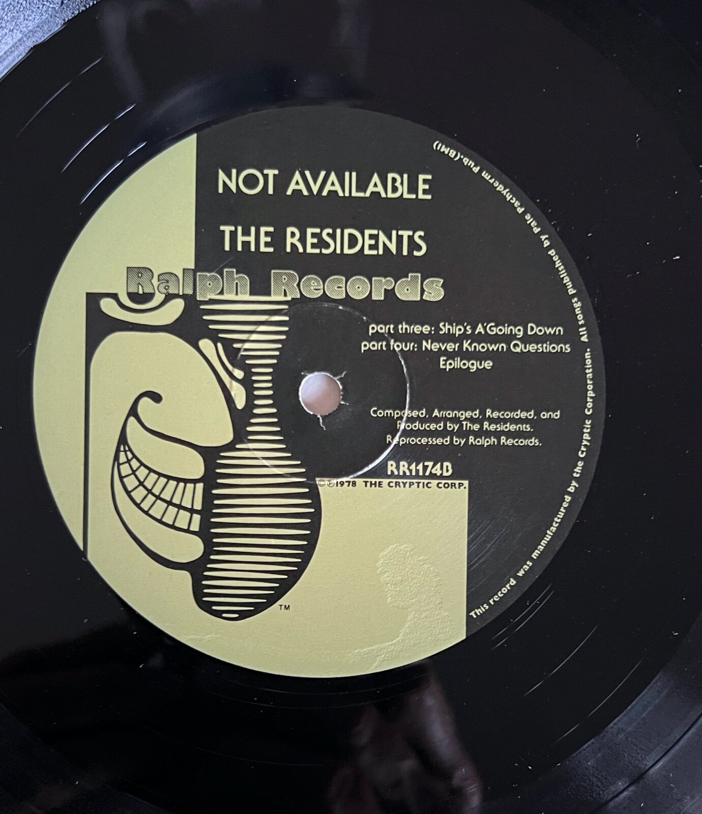 The Residence Not Available Ralph LP
