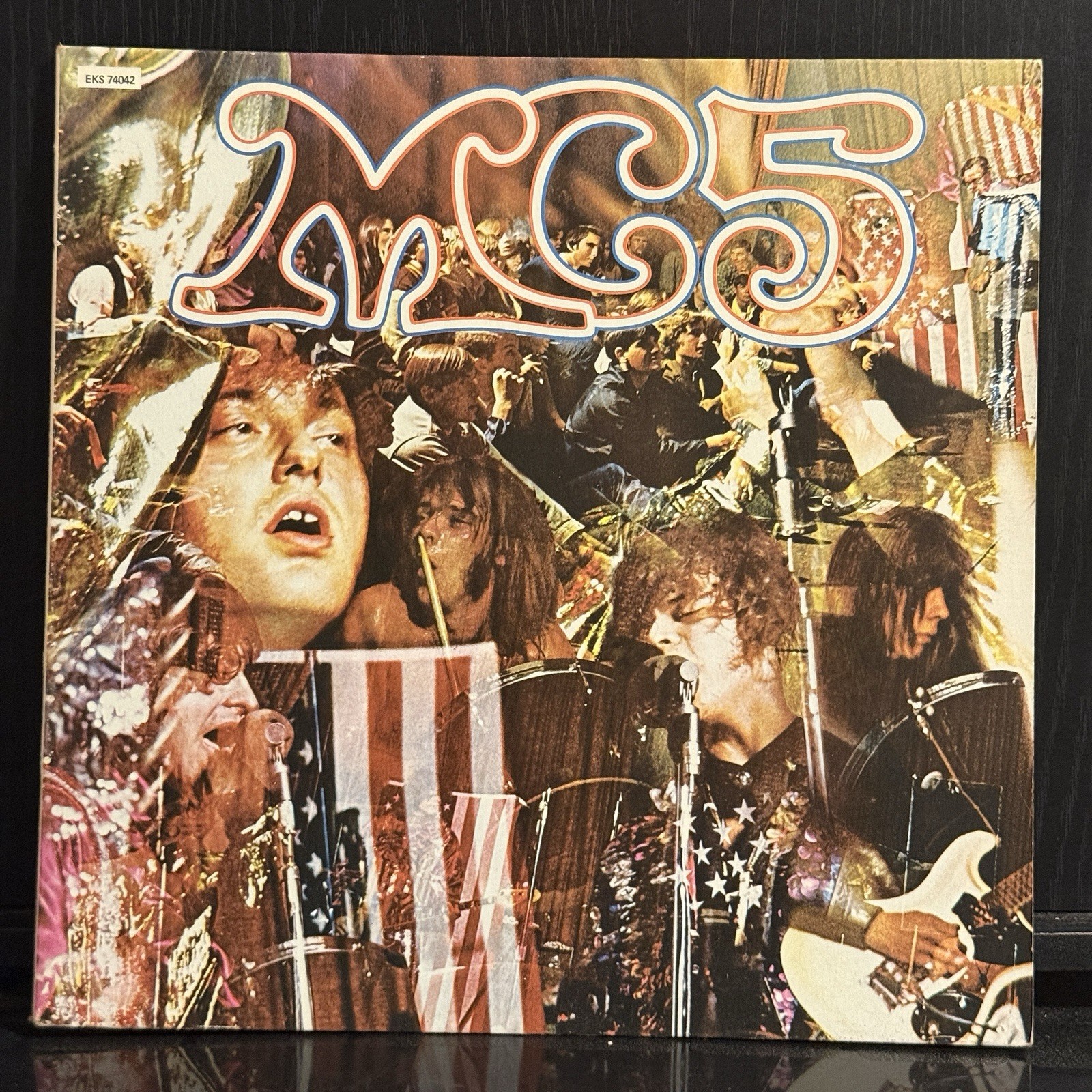 MC5 Kick Out the Jams 1978 Elektra Canada EKS74042 Proto-Punk Garage Rock EX/EX