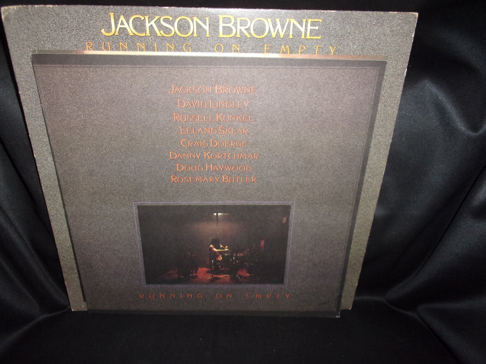 JACKSON BROWNE RUNNING ON EMPTY LP ASYLUM 6E-113 SP VG+