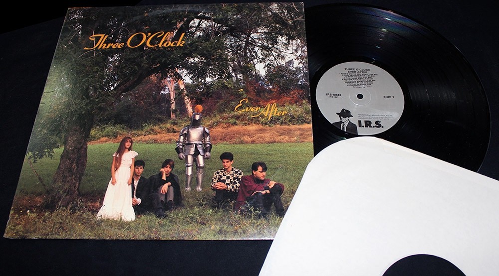 Three O’Clock-Ever After-IRS-5833-Vintage 1986 LP-Includes Insert-VG++!!