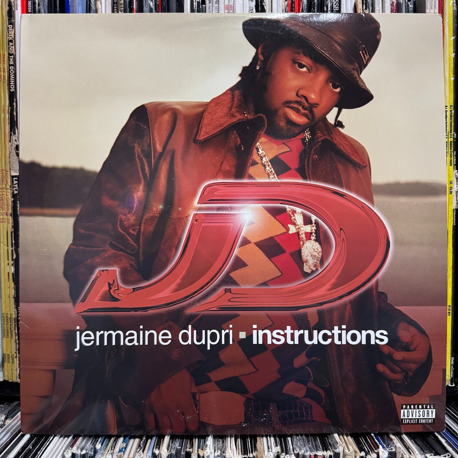 JERMAINE DUPRI – INSTRUCTIONS (VINYL 2LP) 2001!!! RARE!!! LUDACRIS + CLIPSE