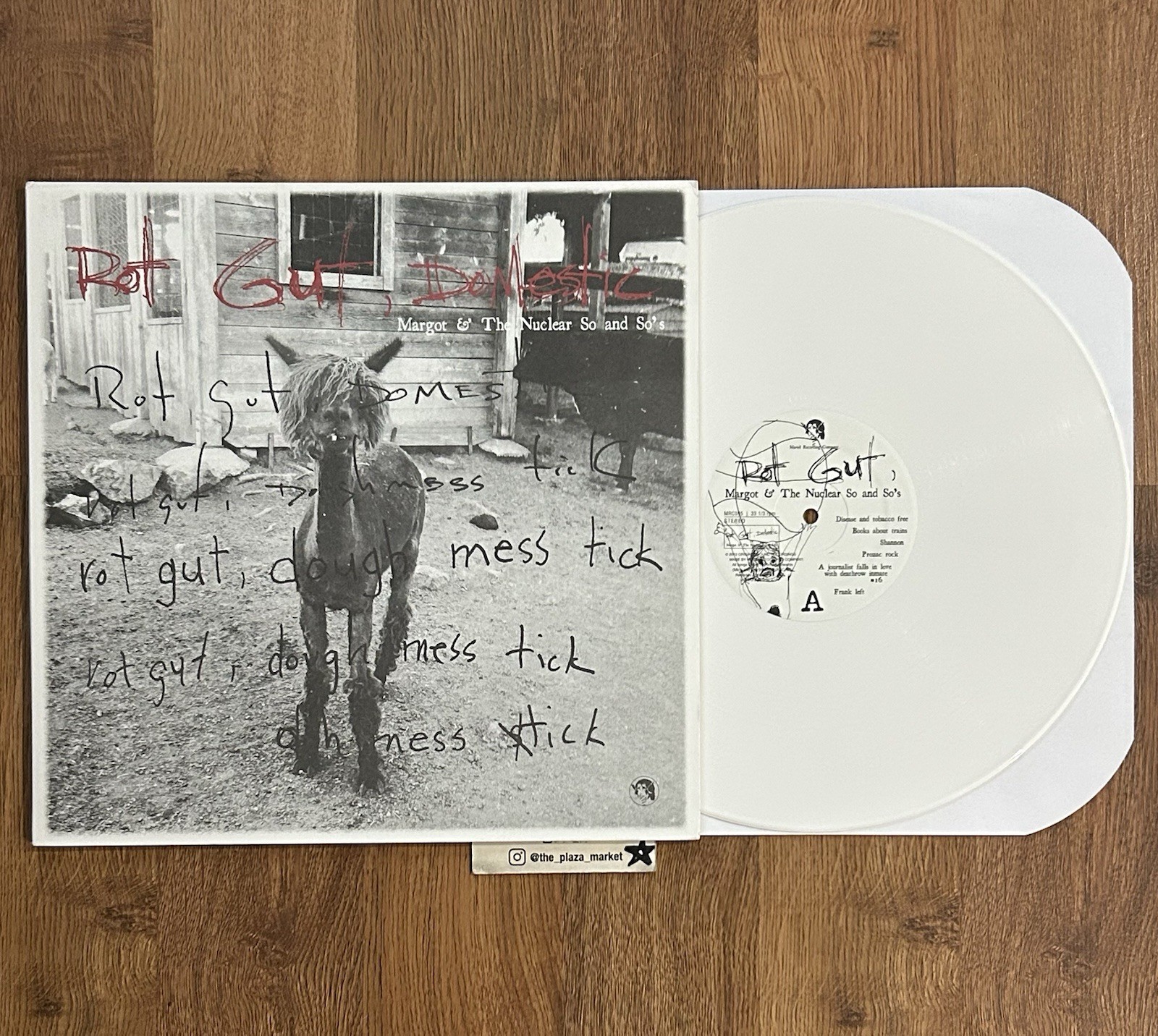 Margot Nuclear So & So Rot Gut Domestic White color vinyl record Rare /100