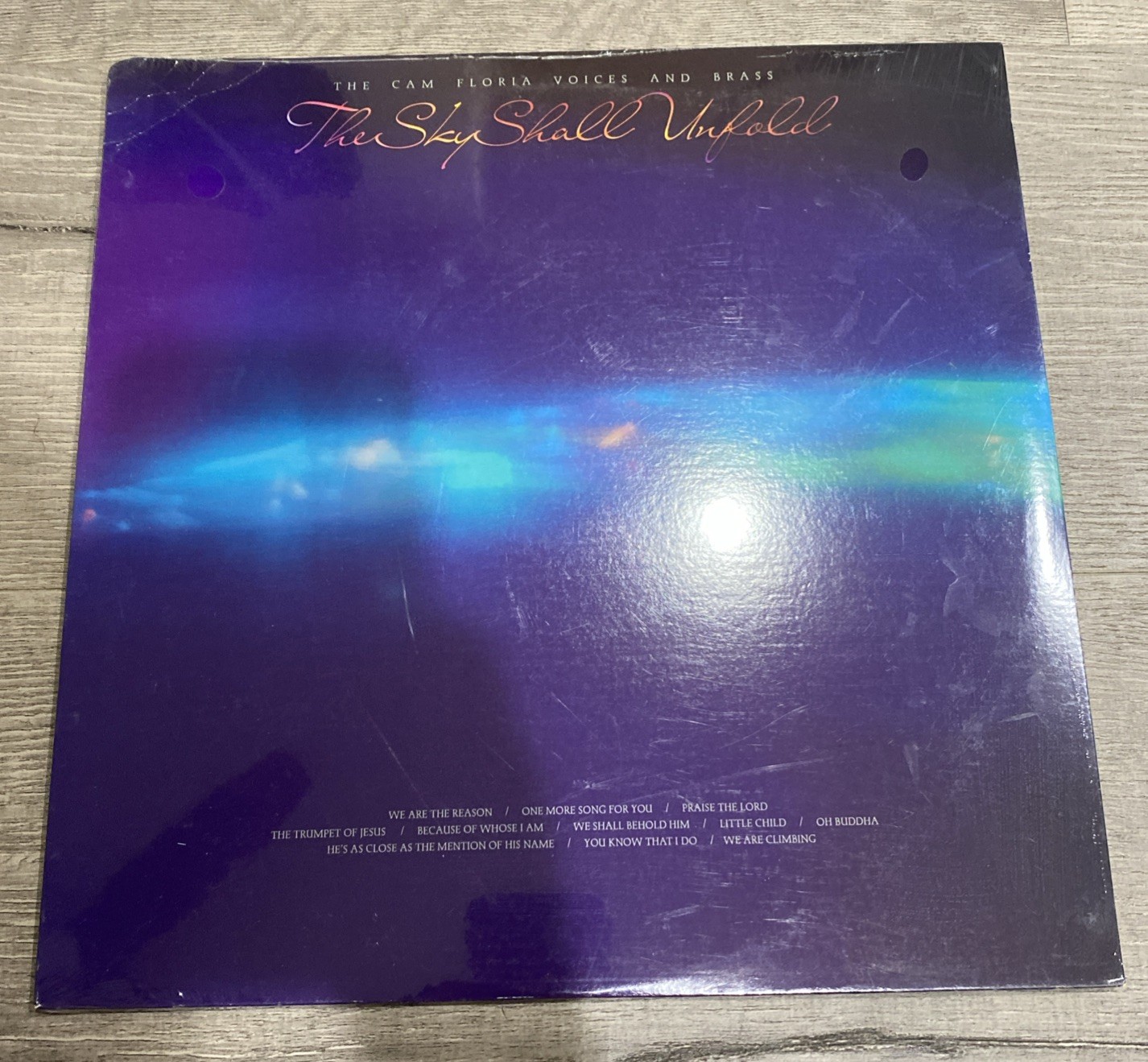 The Cam Floria Voices and Brass The Sky Shall Unfold 1981 LP – New Sealed
