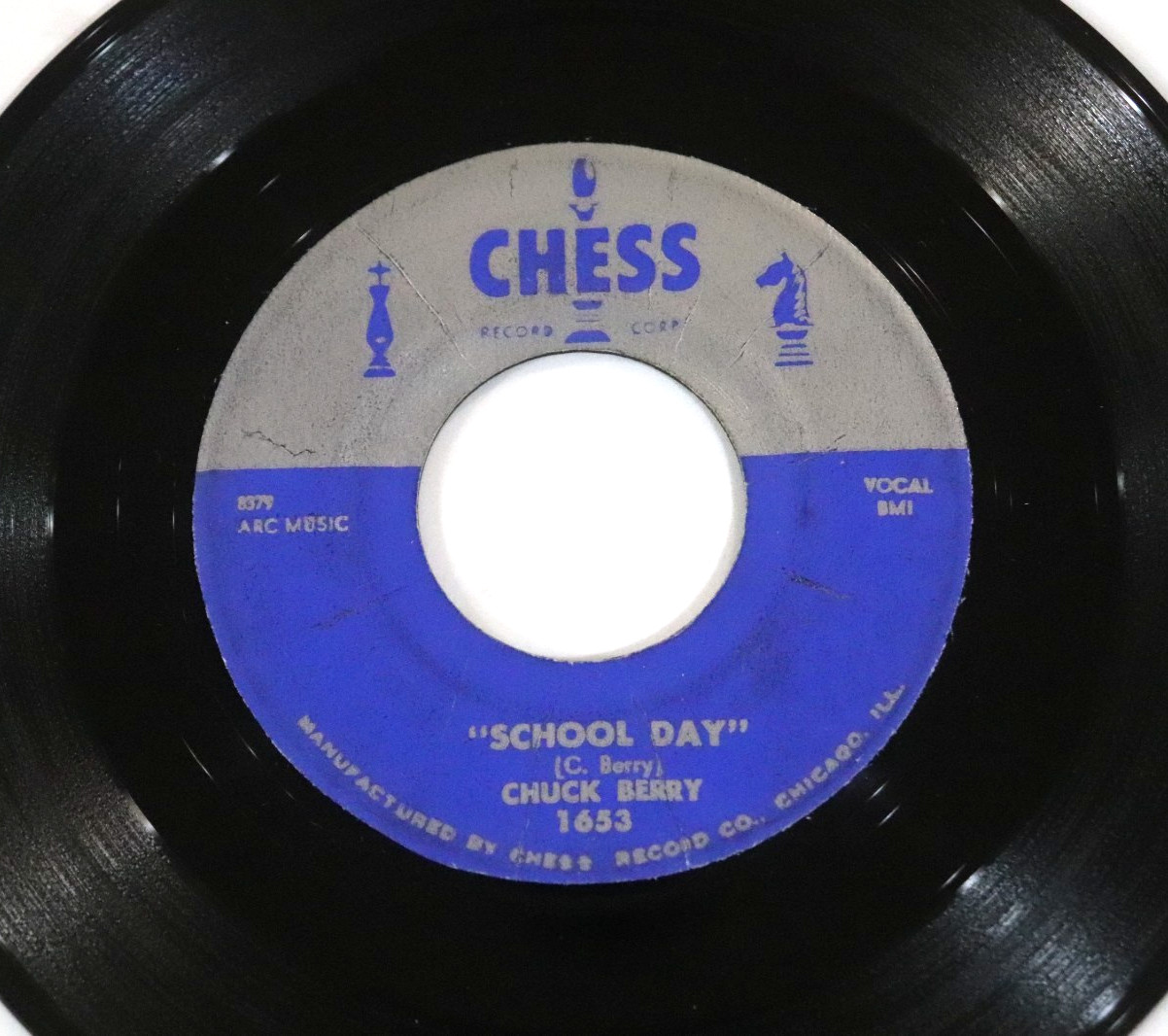 CHUCK BERRY 45 School Day / Deep Feeling CHESS 1653 R&B Rock Northern Soul 1957