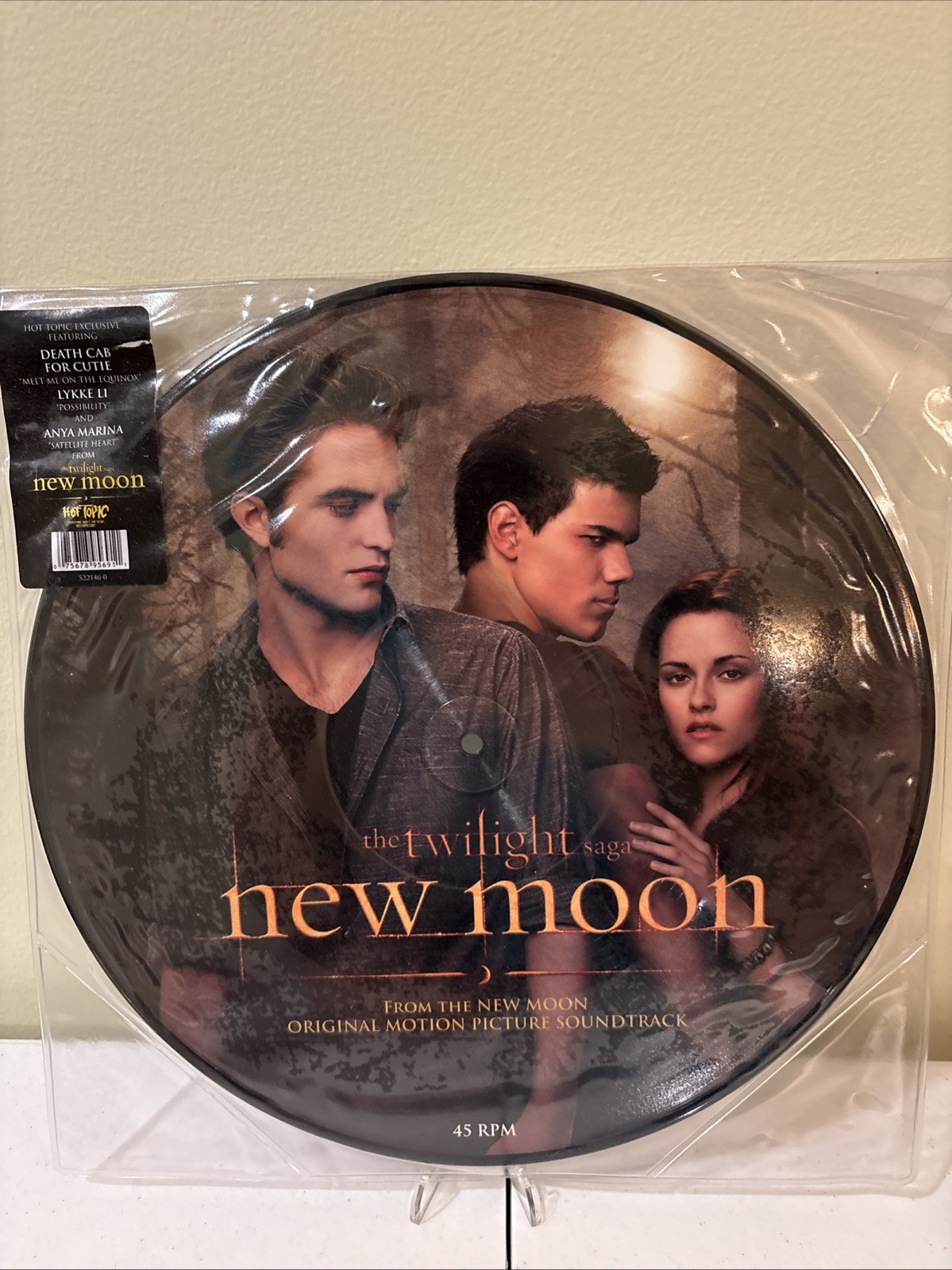 Twilight Saga New Moon Soundtrack Picture Vinyl Hot Topic Exclusive New/Sealed