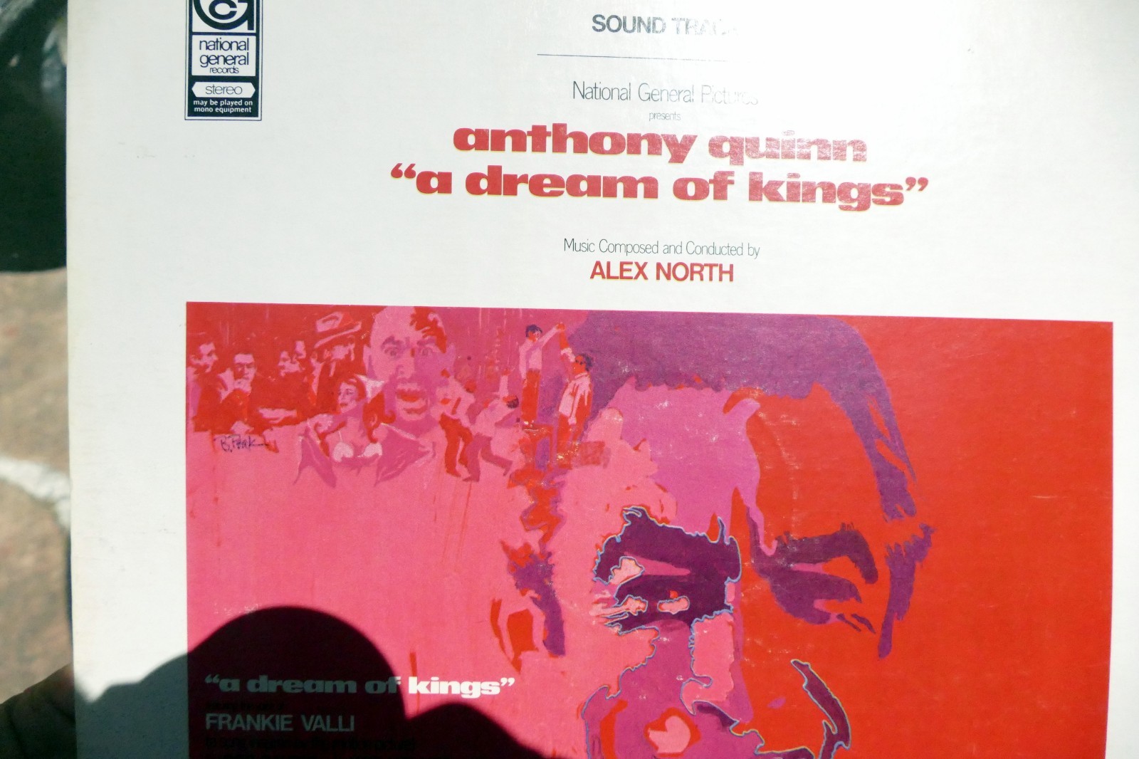 Alex North – Anthony Quinn A Dream Of Kings 1st Press Vinyl US ’69 LP NG1000