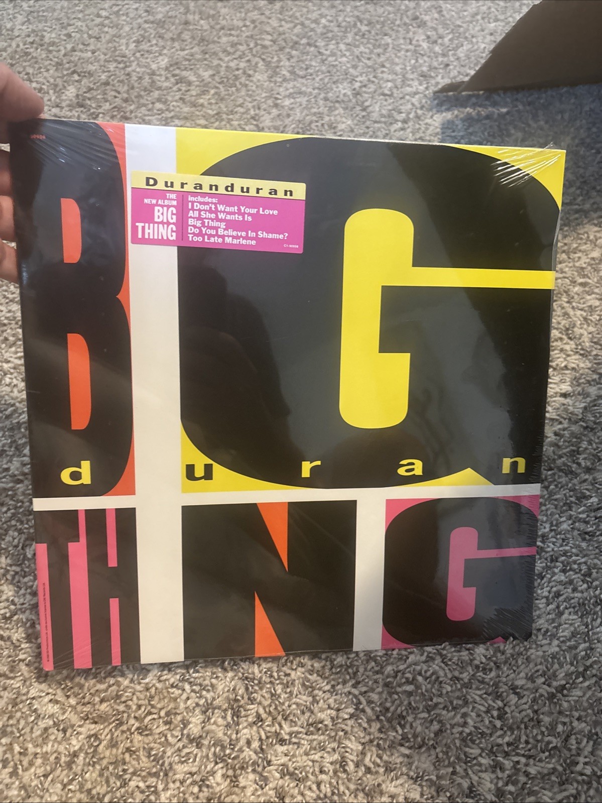 Duran Duran Big Thing 1st Pressing New Factory Sealed Usa Vinyl Record Hype Stic