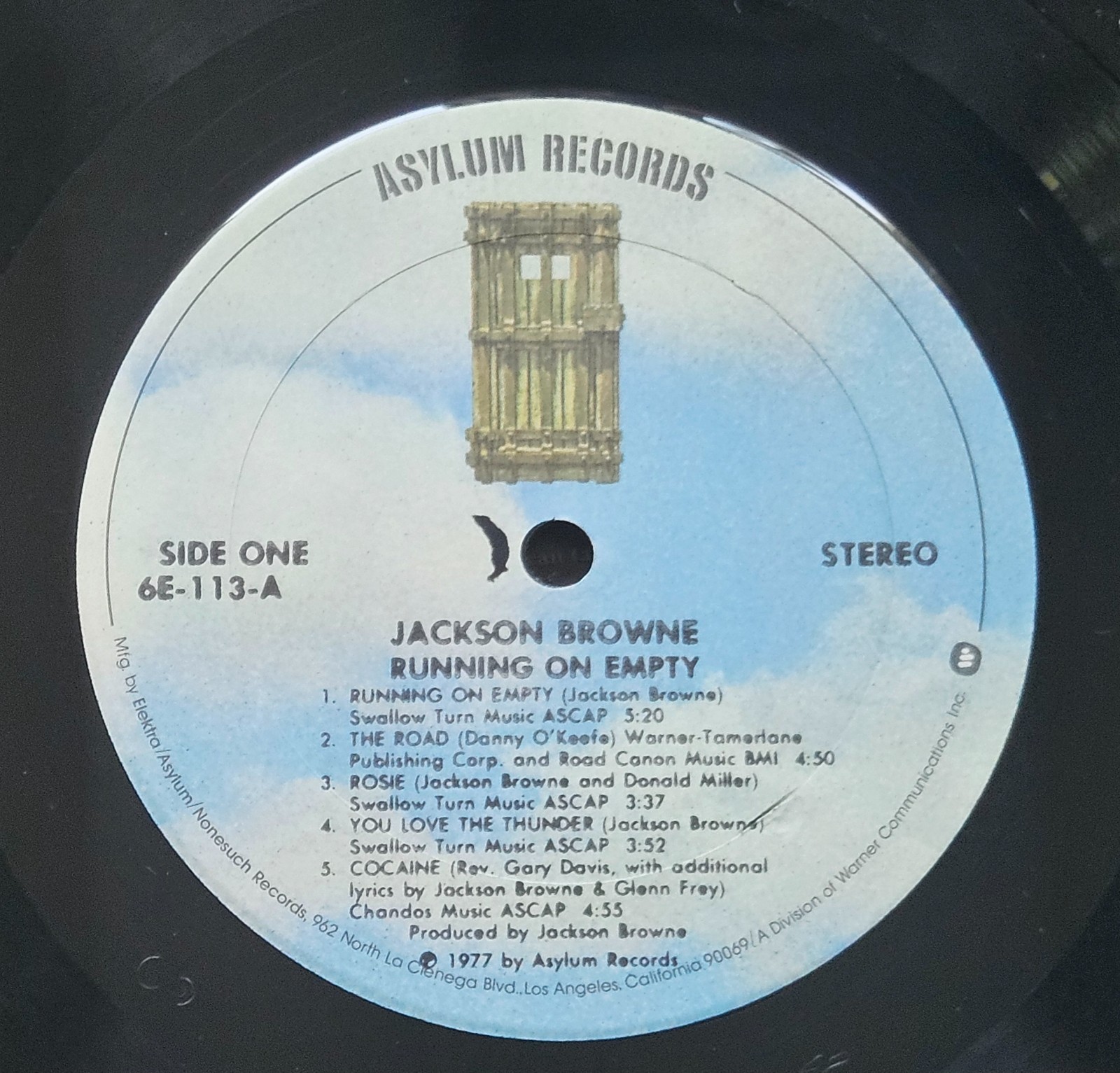 Jackson Browne, Running On Empty; AUTOGRAPHED LP Vinyl w/ Booklet