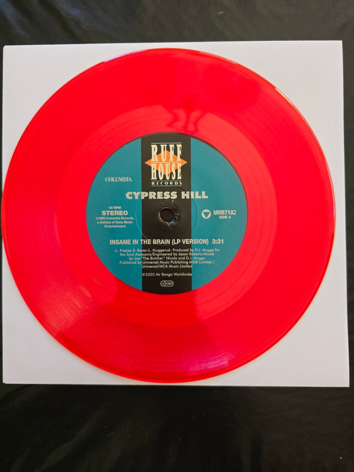 Cypress Hill – Insane In The Brain 7″ (RED VINYL) Limited Edition