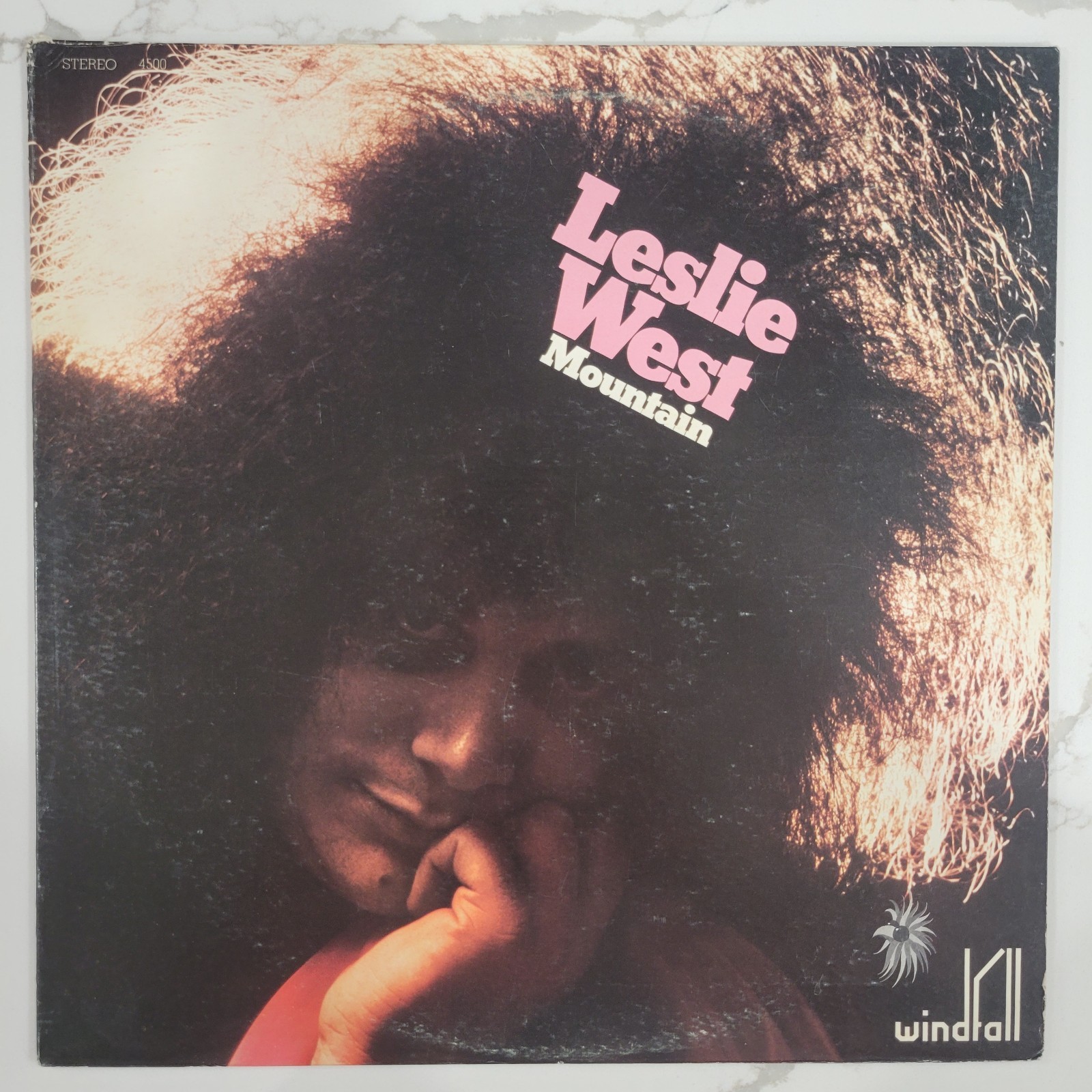 Leslie West – Mountain Vinyl LP – 1969 – Windfall Records WINDFALL 4500