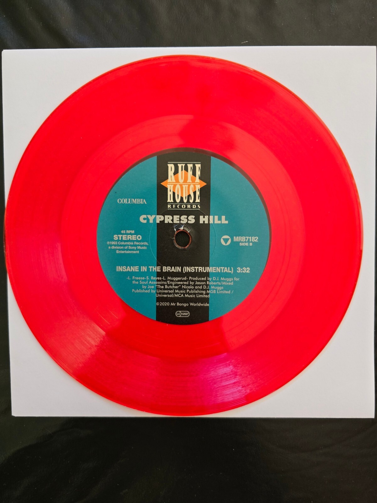Cypress Hill – Insane In The Brain 7″ (RED VINYL) Limited Edition