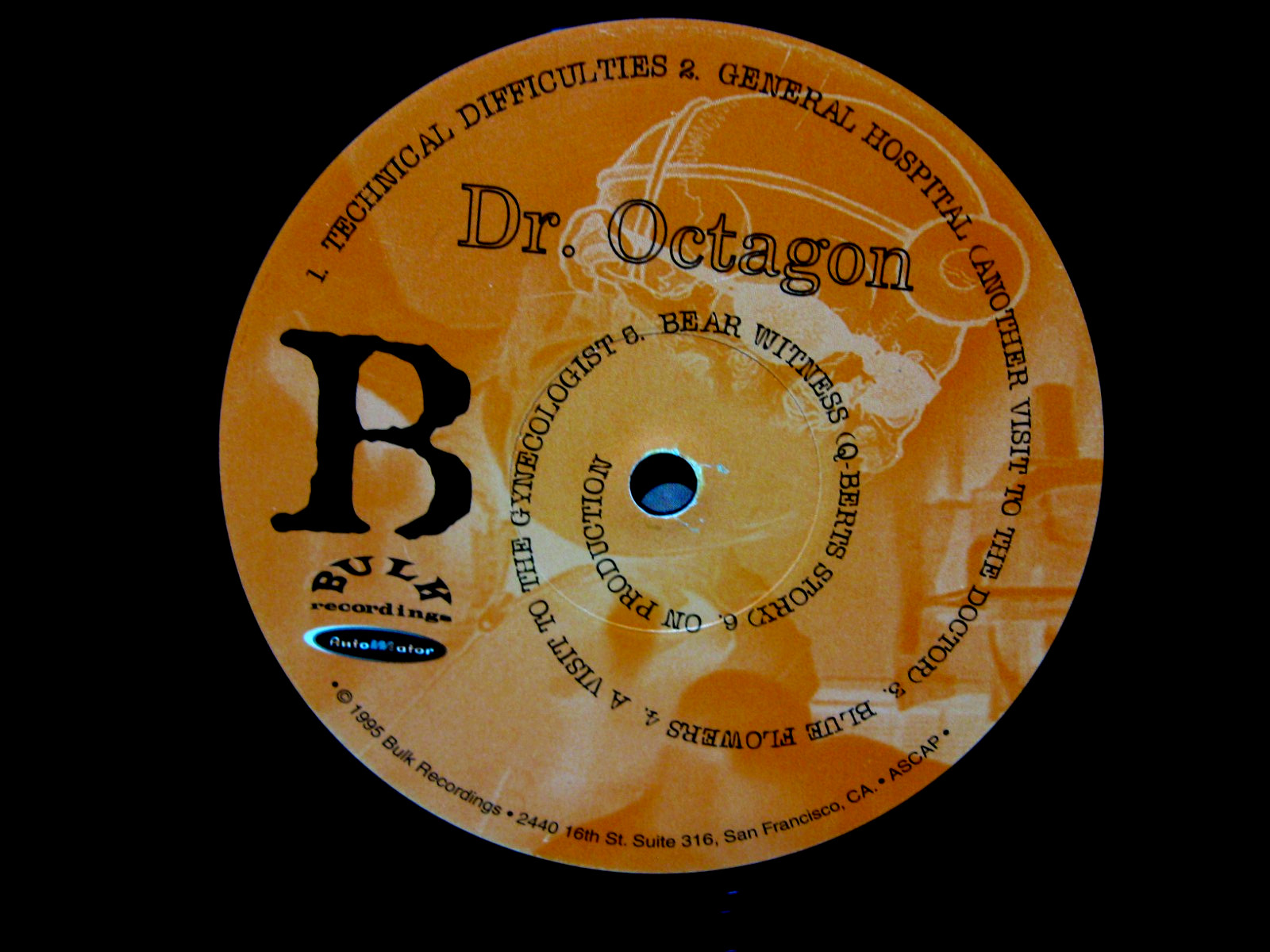 DR. OCTAGON Double LP KOOL KEITH Dan The AUTOMATOR DJ Q-BERT BULK Hip Hop Rare