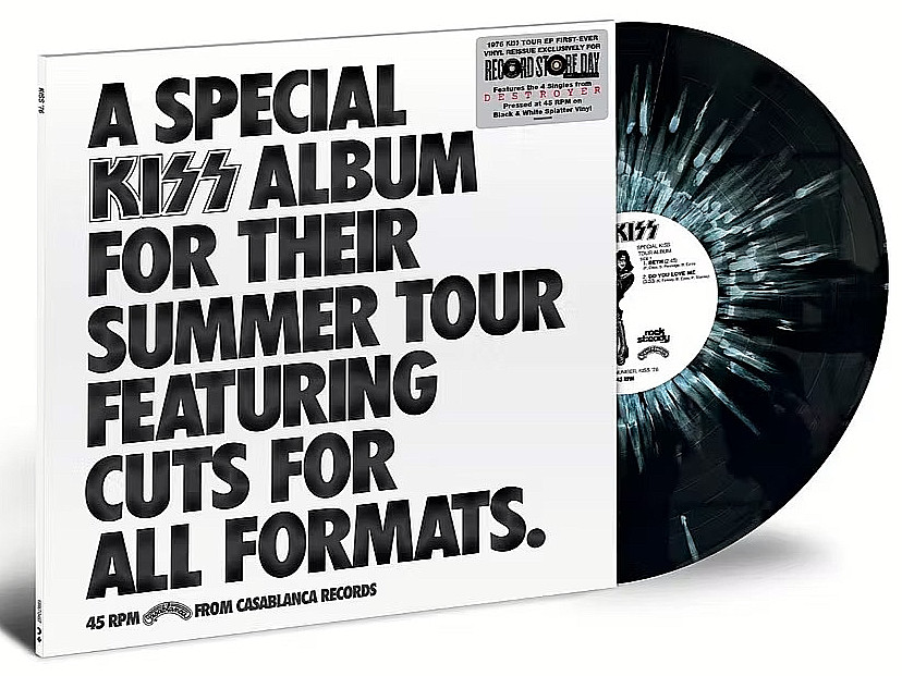 KISS A Special KISS Album For Their Summer Tour Cuts For All Formats Ace EP NEW