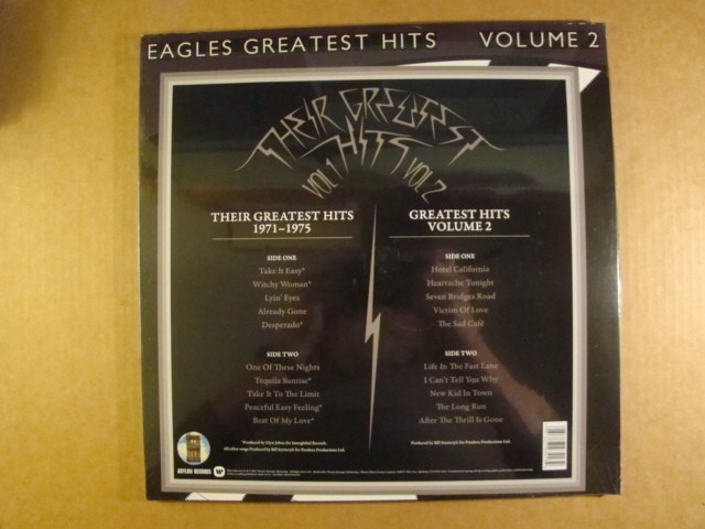 EAGLES – Greatest Hits: Volumes 1 & 2 (Double LP Box Set) NEW/ Sealed, Joe Walsh