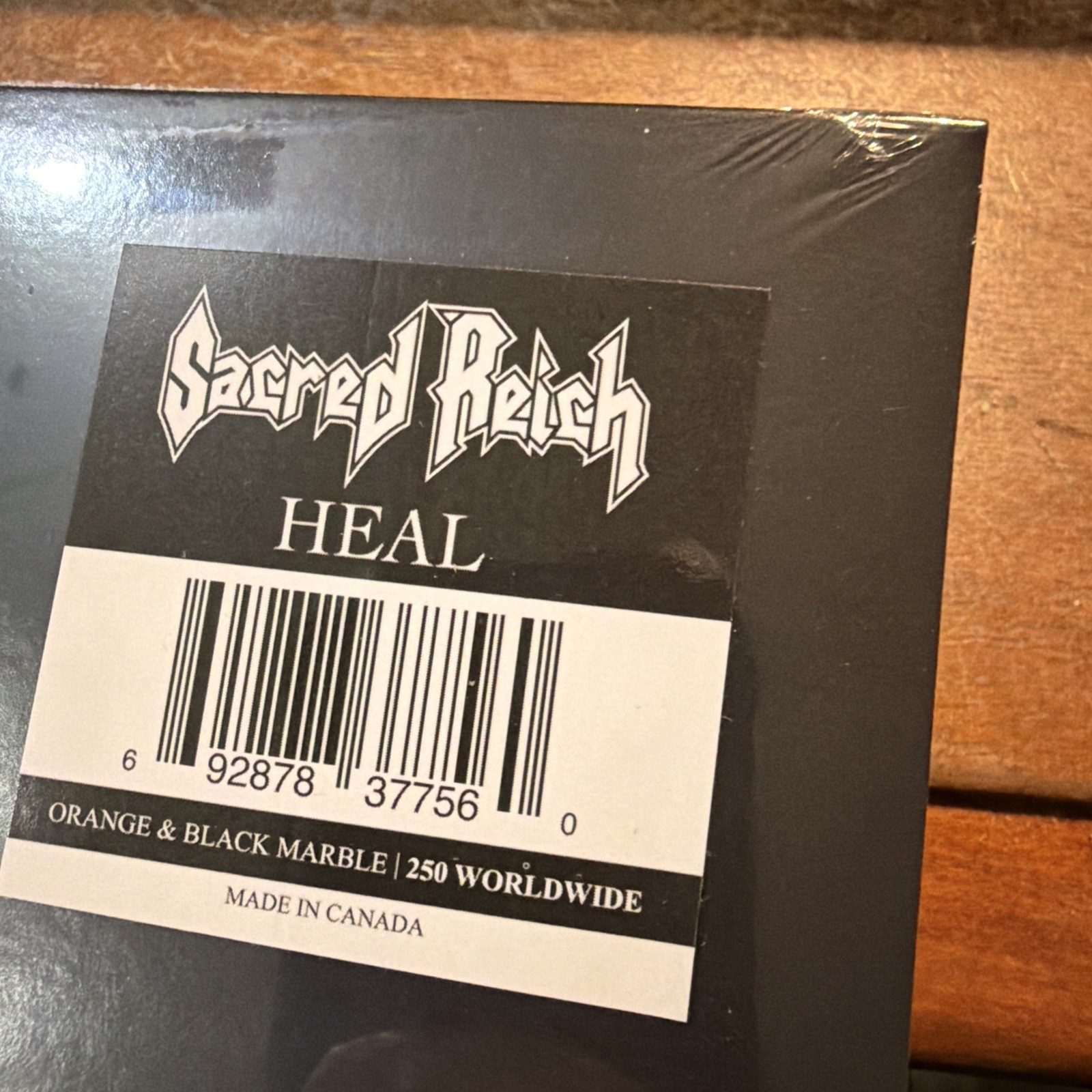 Sacred Reich-Heal LP (sealed Orange/black Marble 2025 Lim. 250) Thrash From 1996