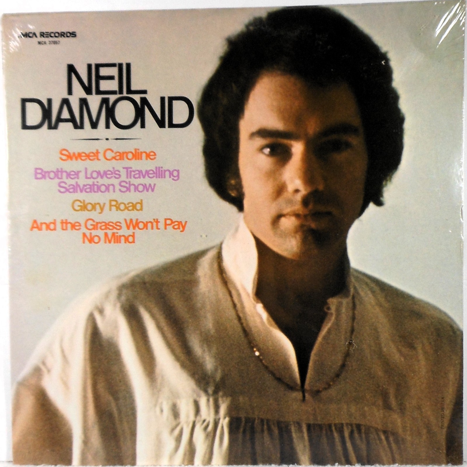 NEIL DIAMOND – Sweet Caroline/Brother Love’s Traveling Salvation Show (LP 1980)