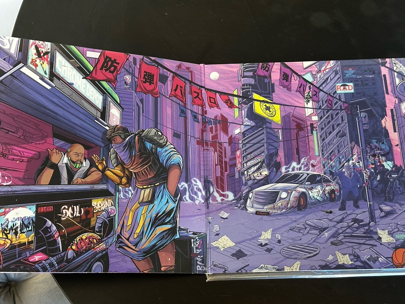 MICKEY DIAMOND X Machacha – Bulletproof Bathrobes Blue Vinyl Copenhagen Crates