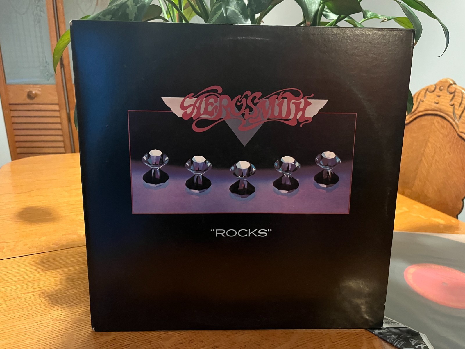 AEROSMITH Rocks COLUMBIA PC 34165 1976 Vinyl NM/Jacket EX++