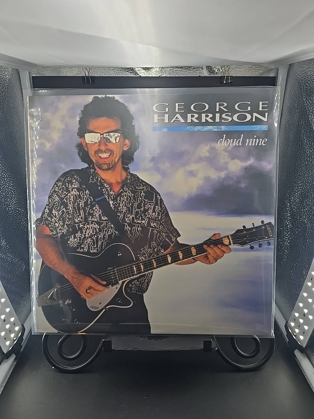 George Harrison Cloud Nine Original 1987 LP Dark Horse 1-25643 Allied Press EX