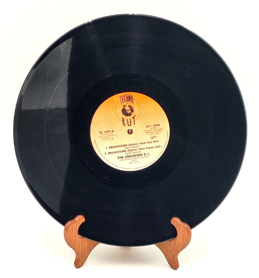 1988 Unknown D.J. Breakdown Dance Your Pants Off 12″ Single Vinyl Record Macola