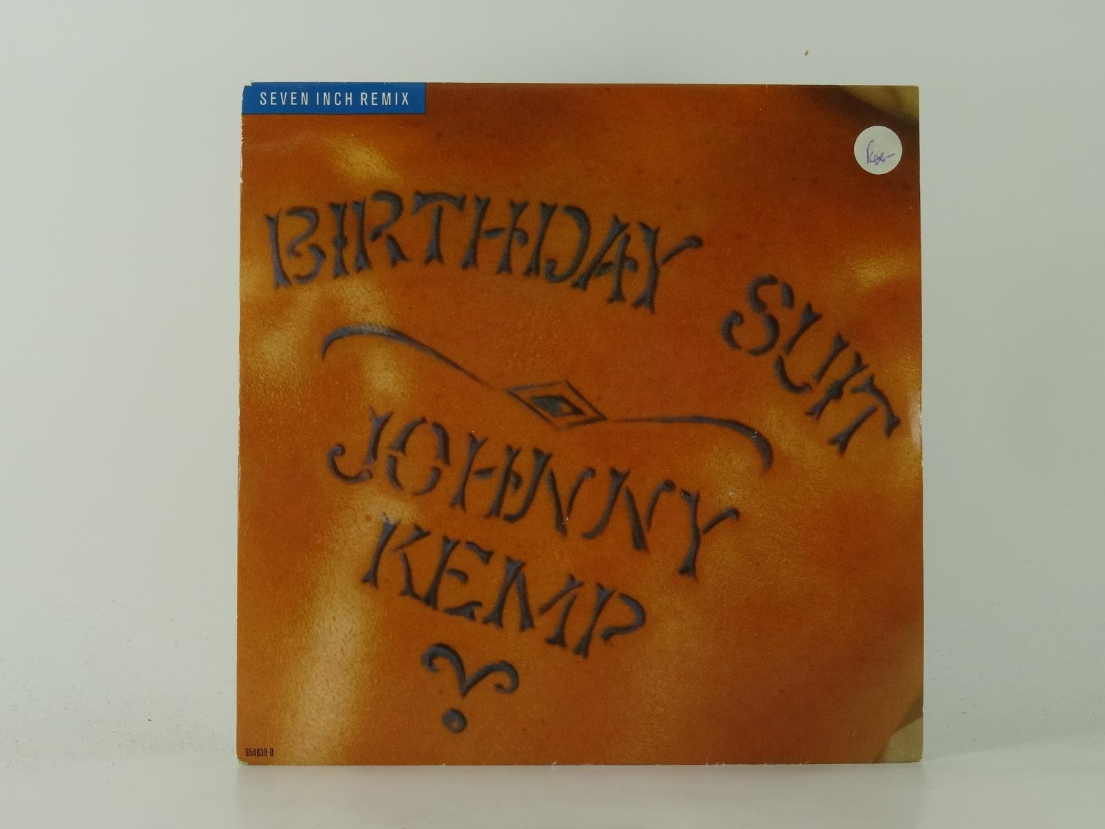 JOHNNY KEMP BIRTHDAY SUIT (24) 3 Track 7″ Single including Plain Paper Sleeve CB