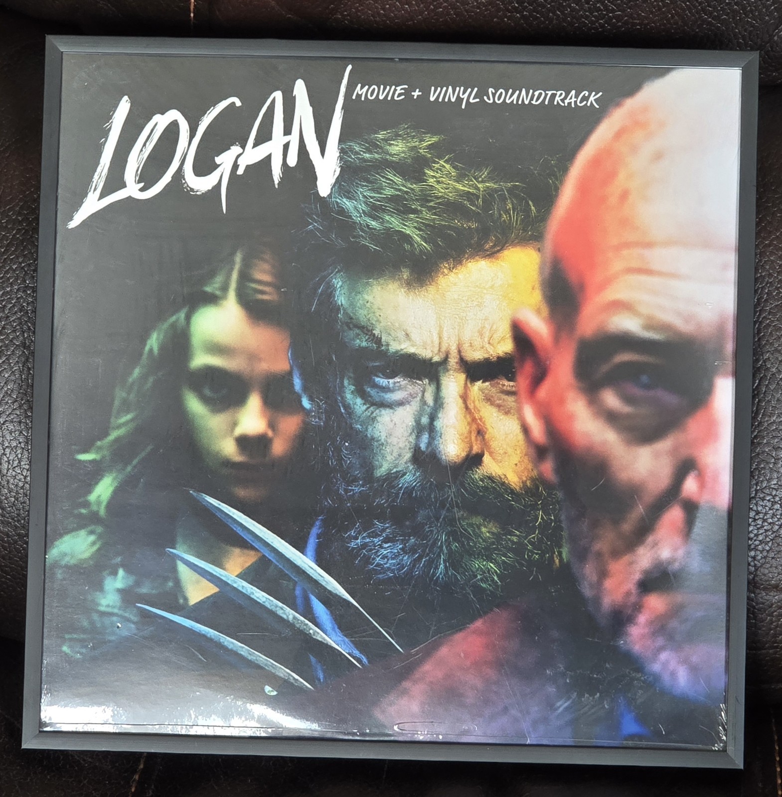 Logan Soundtrack 3 Disc Movie Set & Vinyl SDCC 2017 Sealed Hugh Jackman FRAMED