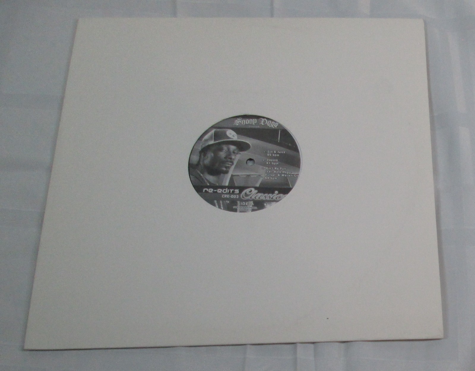 SNOOP DOGG Snoop Dogg Edition 12″ Vinyl 2005 Classic Re-Edits gin & juice PROMO
