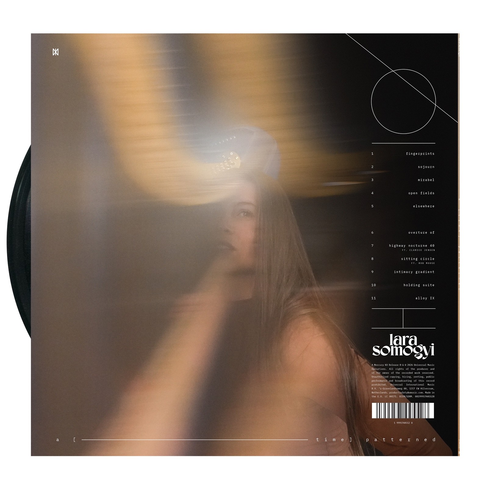 Lara Somogyi A Patterned (Vinyl) 12″ Album (UK IMPORT) (PRESALE 08/28/2026)