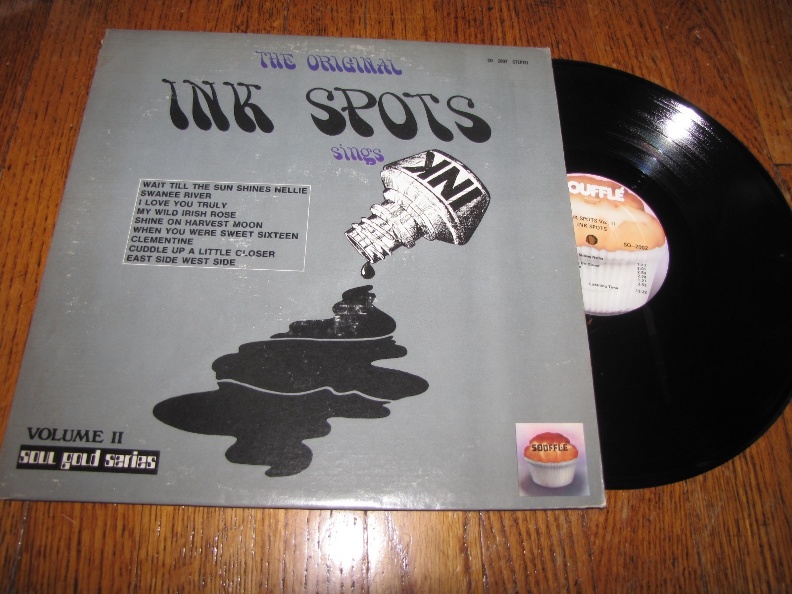 INK SPOTS – INK SPOTS VOLUME II – SOUFFLE RECORDS LP