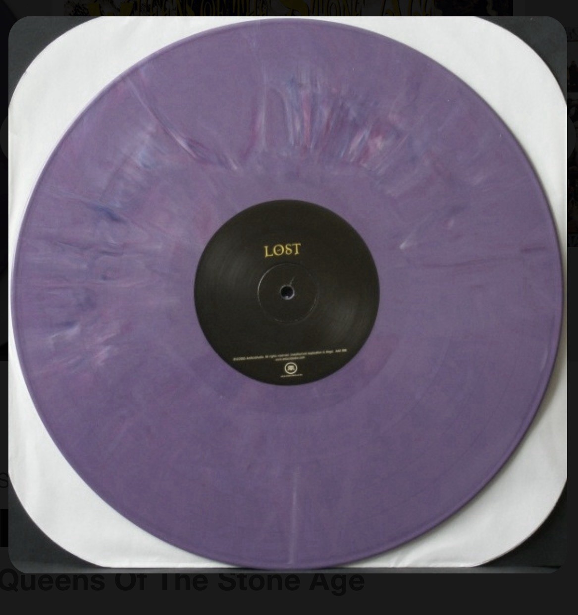 Queens of the Stone Age OG PRESS Lullabies To Paralyze 2 LP – Colored SEALED