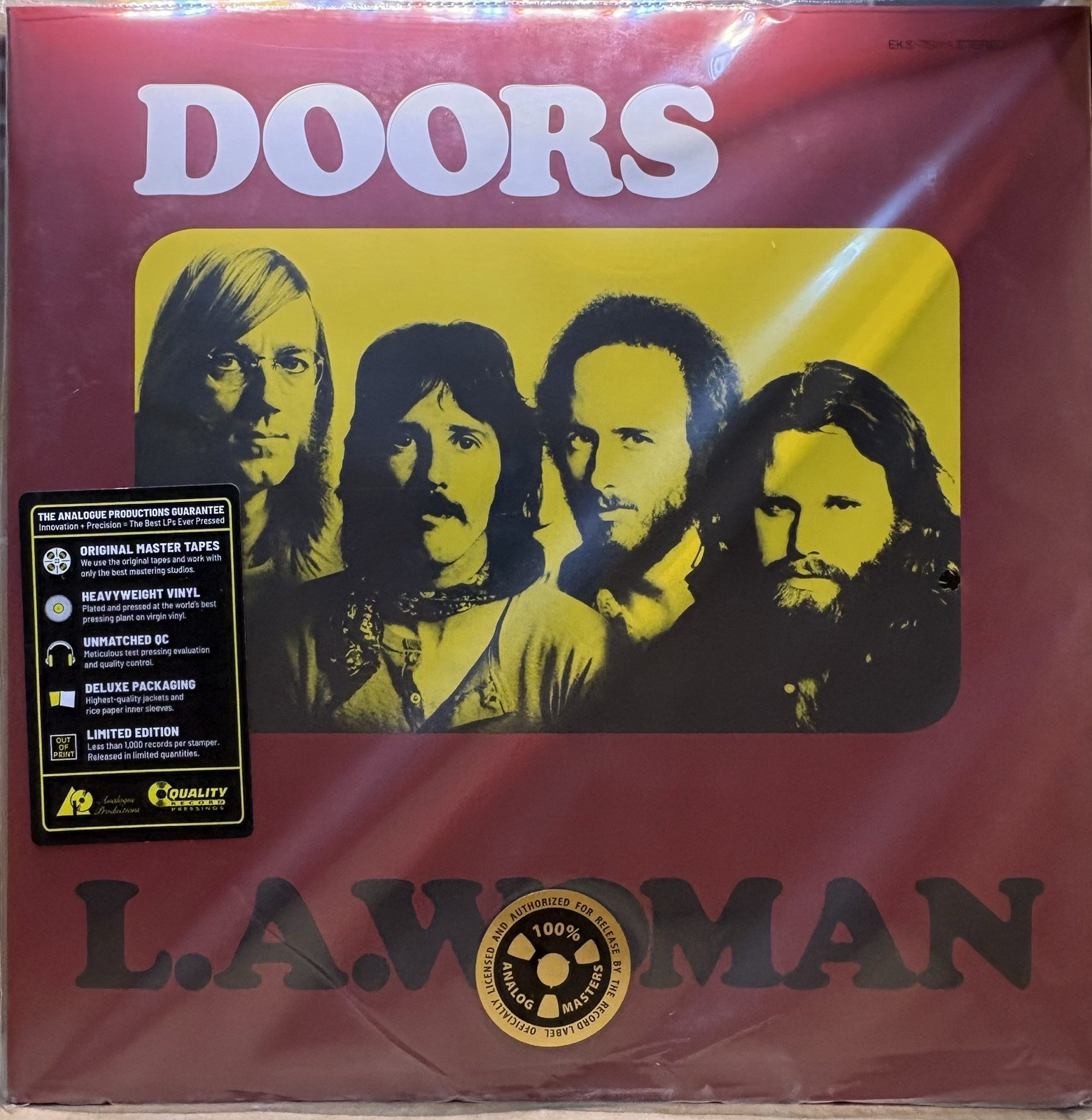 Doors “L.A. Woman” Analogue Productions – 2x 45RPM Audiophile LP NEW SEALED