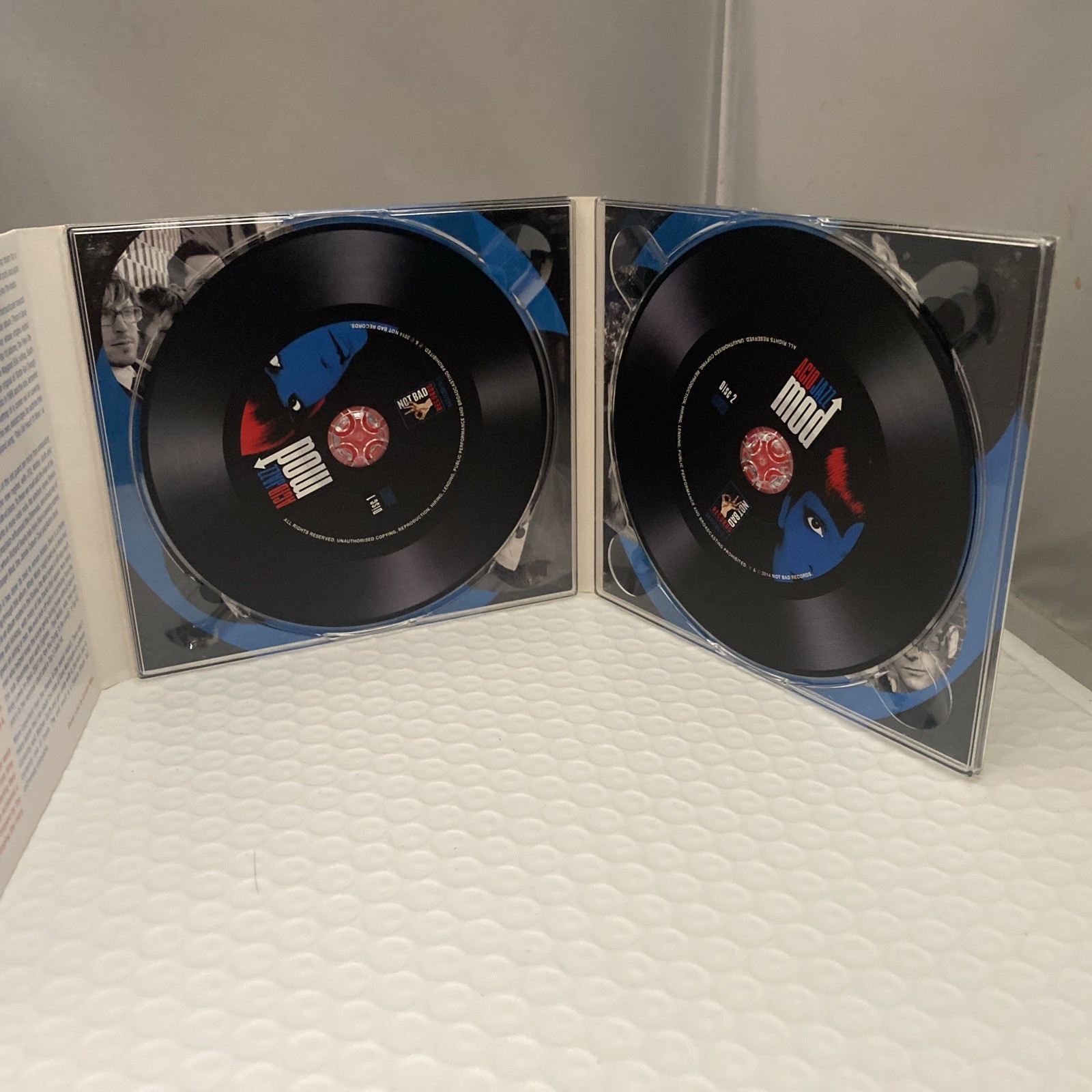 Acid Jazz Mod Compact Disc Andy Lewis & Paul Weller, Gend Washington, & More