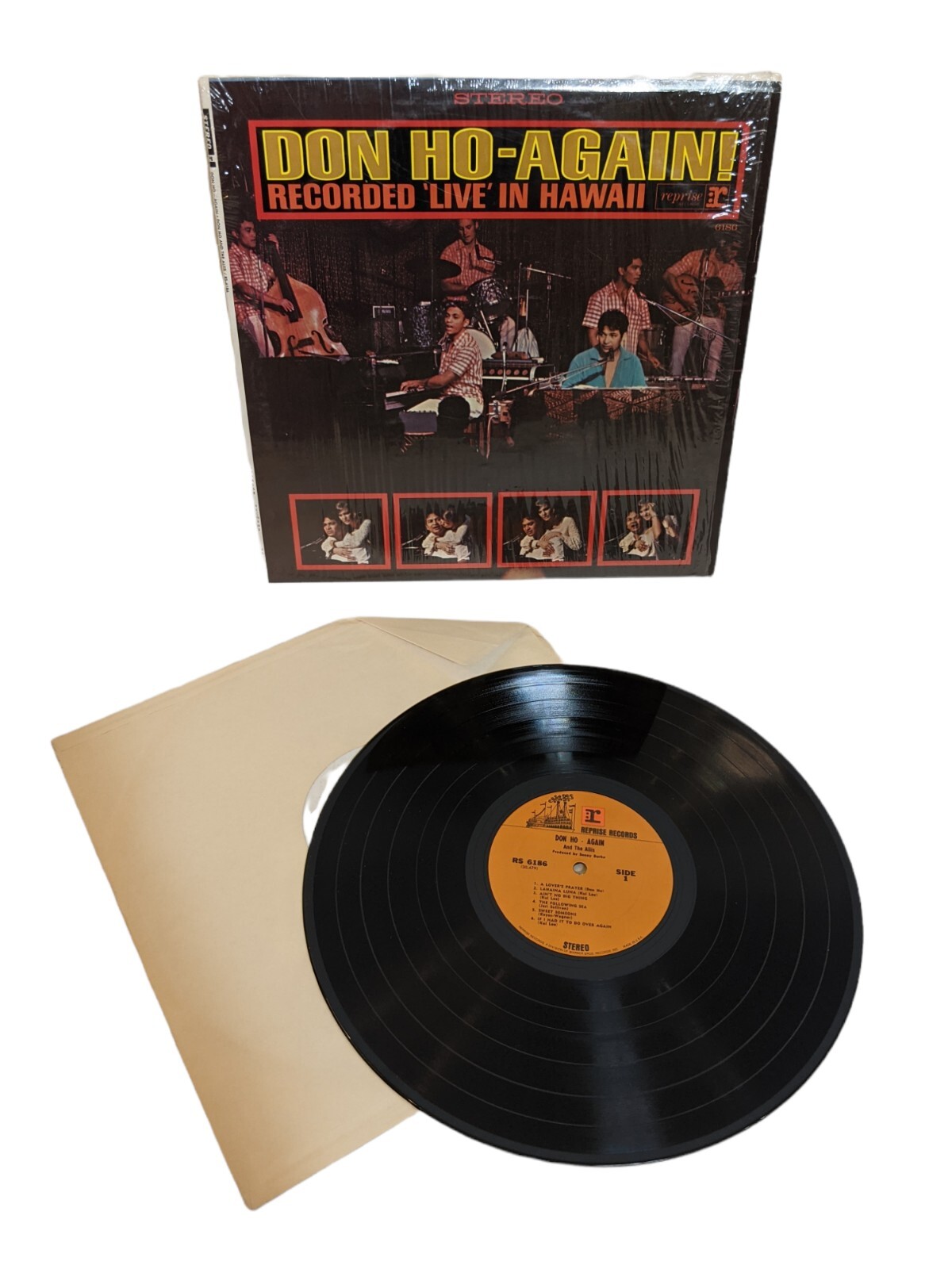 Don Ho – Again! Recorded LIVE in Hawaii 1966 LP Reprise Records 6186 Vinyl LP
