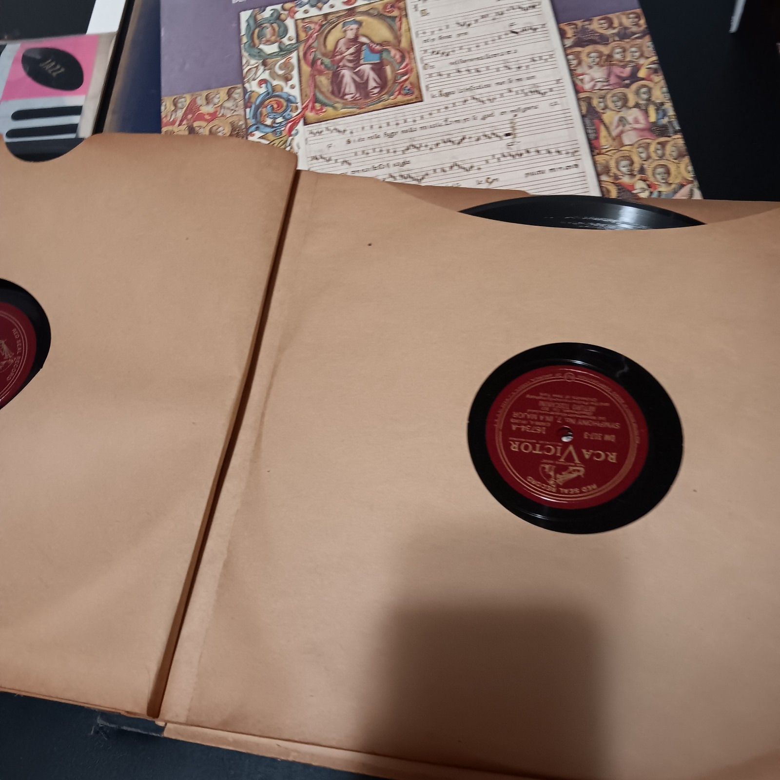 Lot of 12″ Vintage Records, Orchestra and Mixed, See Photos, Untested
