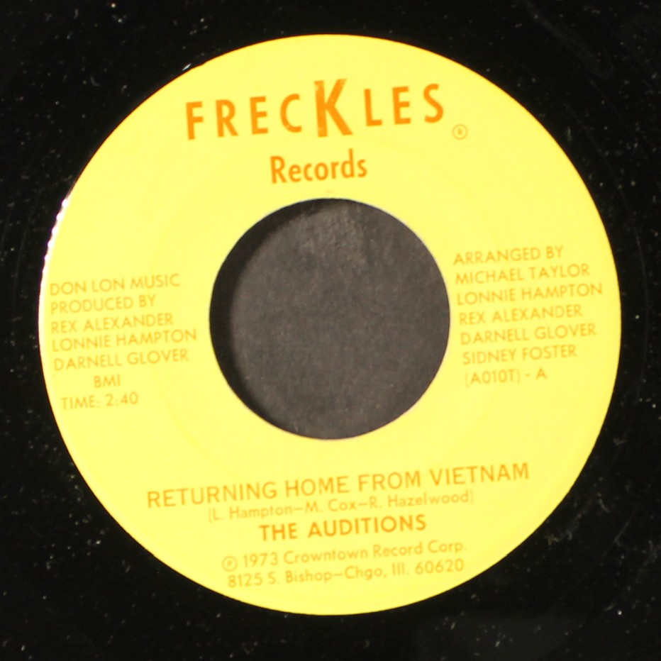 AUDITIONS: get set, be ready / returning home from vietnam FRECKLES 7″ Single
