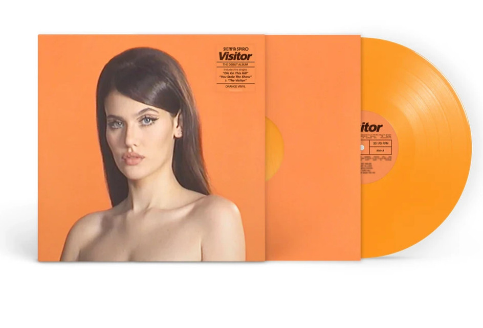 Sienna Spiro – Visitor Tangerine Orange Color Vinyl LP