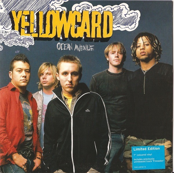 Yellowcard – Ocean Avenue & Firewater – 7″ Ltd Ed Colored Vinyl – MINT UNPLAYED