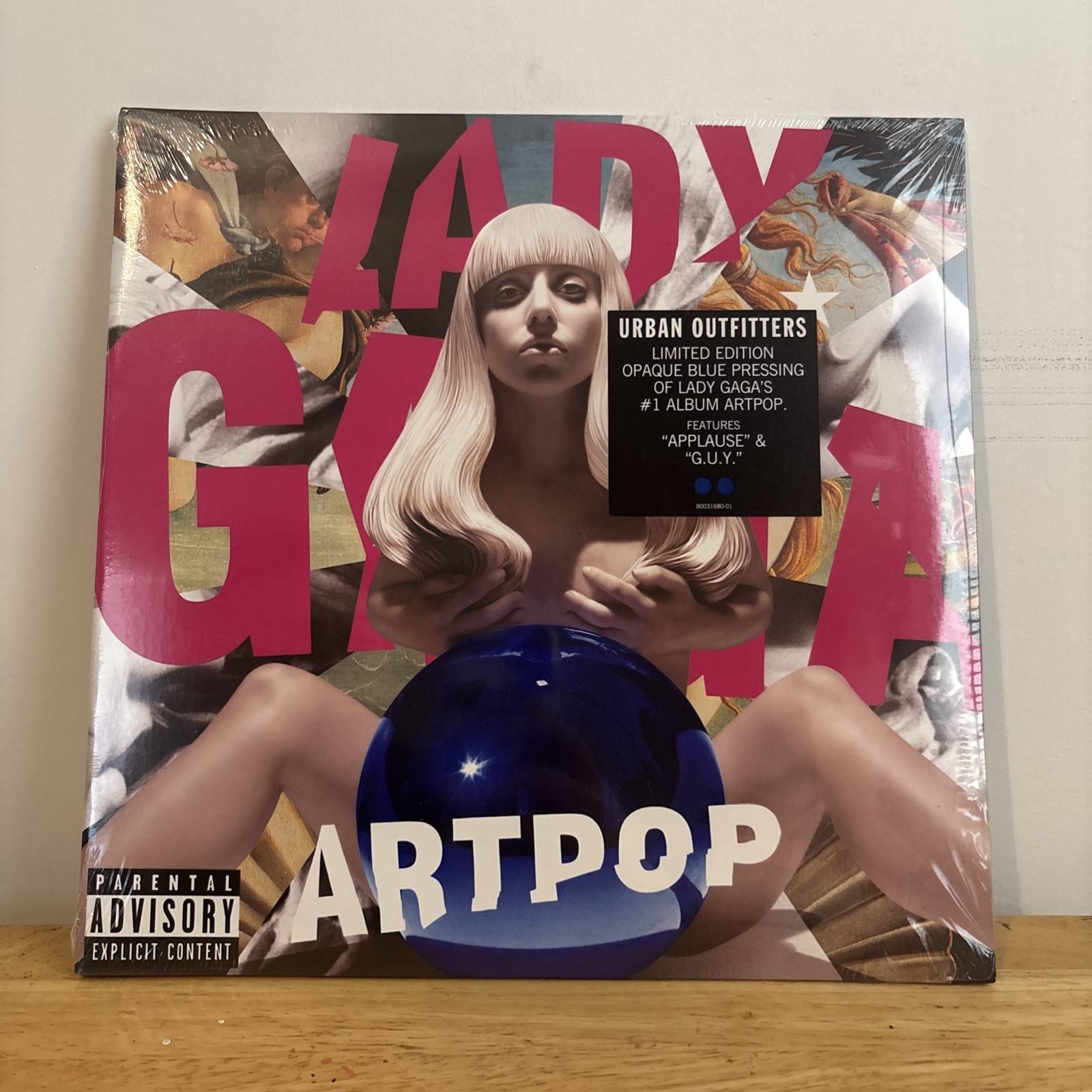 Lady Gaga – ARTPOP (Urban Outfitters UO Blue) Vinyl LP – Sealed / Mint