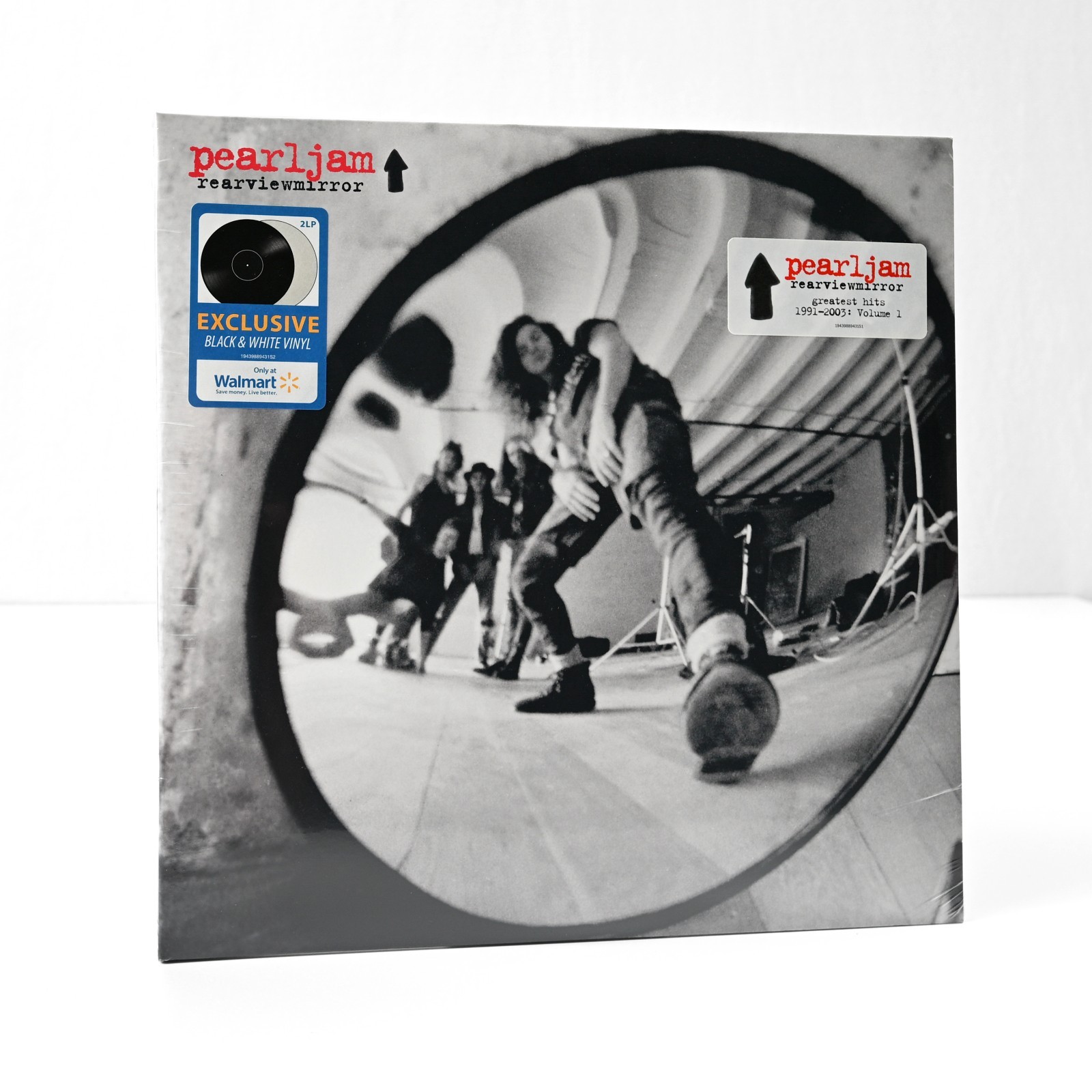 Pearl Jam RearViewMirror LP Color Vinyl Vol 1 Sealed Black White Hits