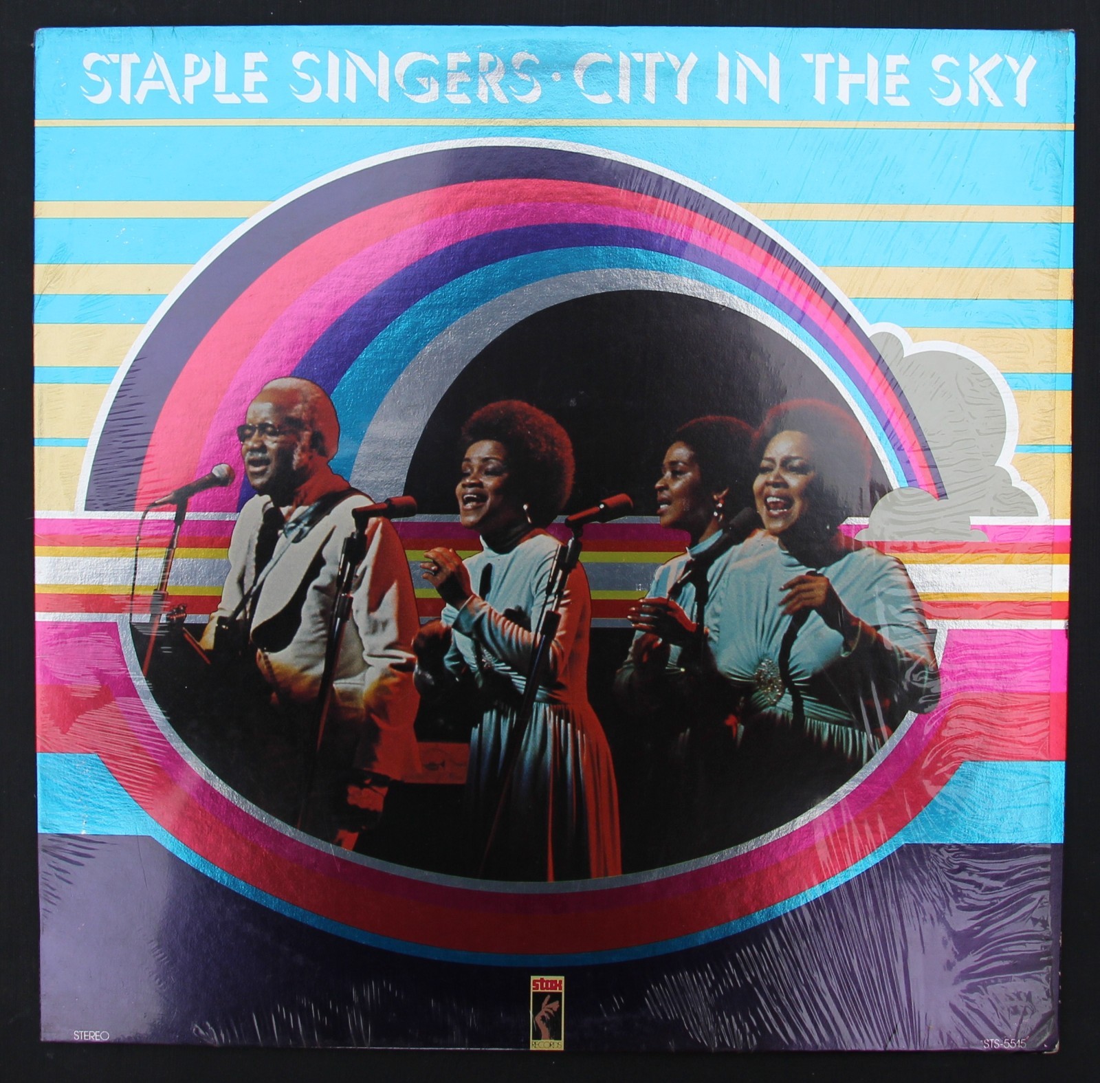 Staple Singers- City In The Sky- Stax STS-5515- Orig Color Foil Cover in Shrink