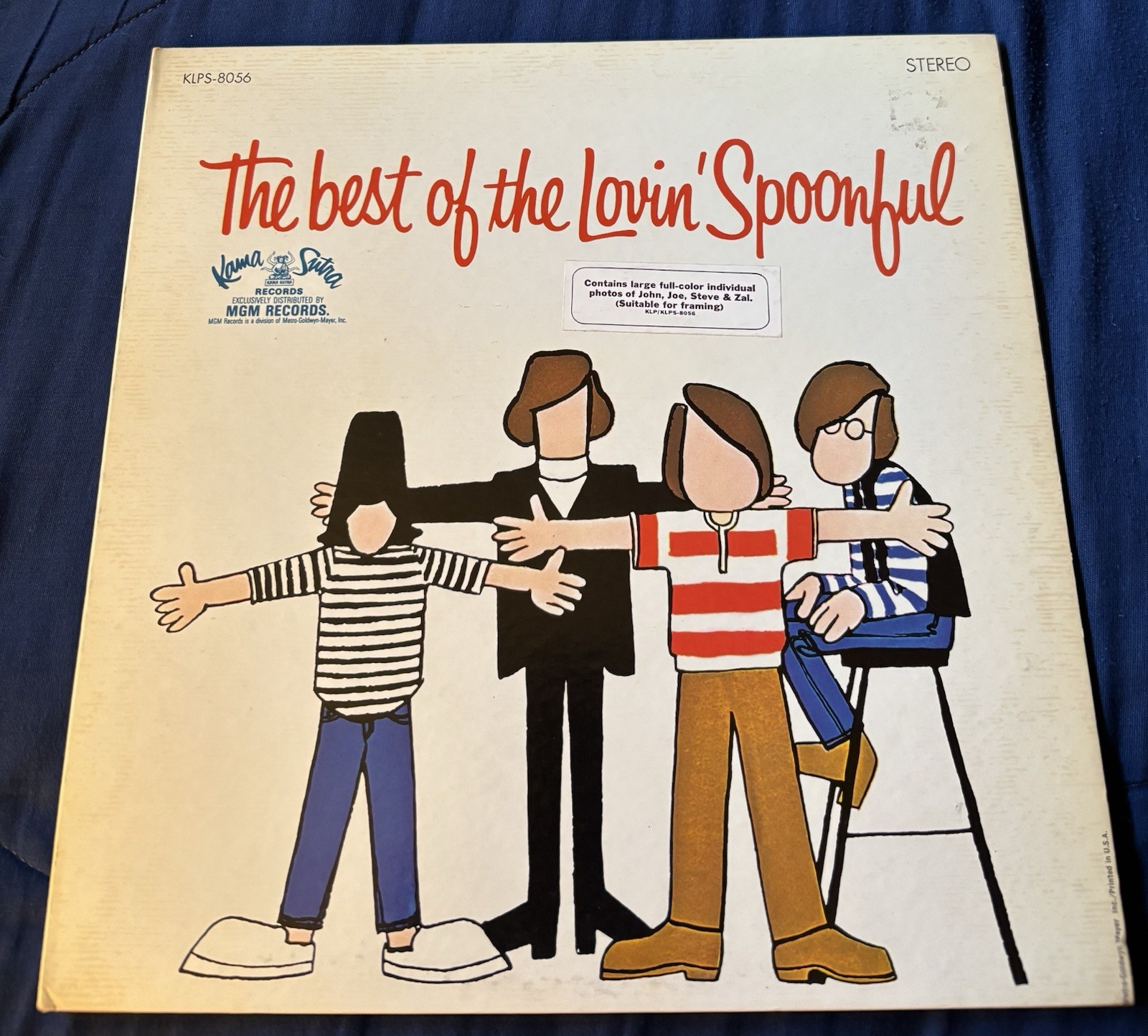The Best of the Lovin’ Spoonful LP Stereo Gatefold Kama Sutra-No Band Photos