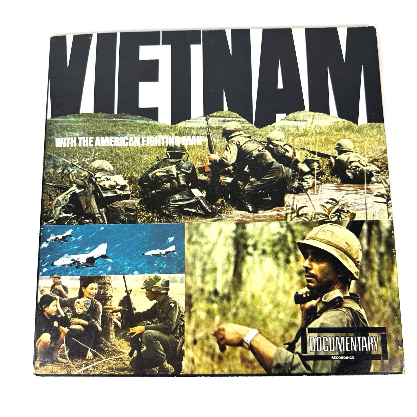 Vietnam with The American Fighting Man 1966 Documentary Vinyl /Booklet LP Record