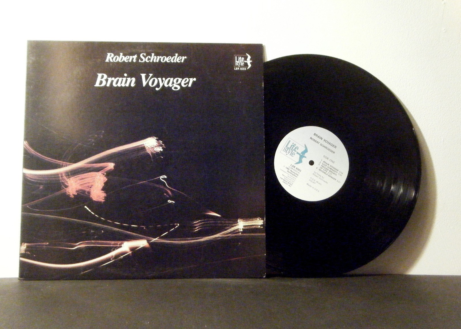 ROBERT SCHROEDER LP Brain Voyager 1985 Lifestyle vinyl