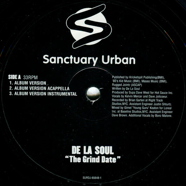 De La Soul – The Grind Date