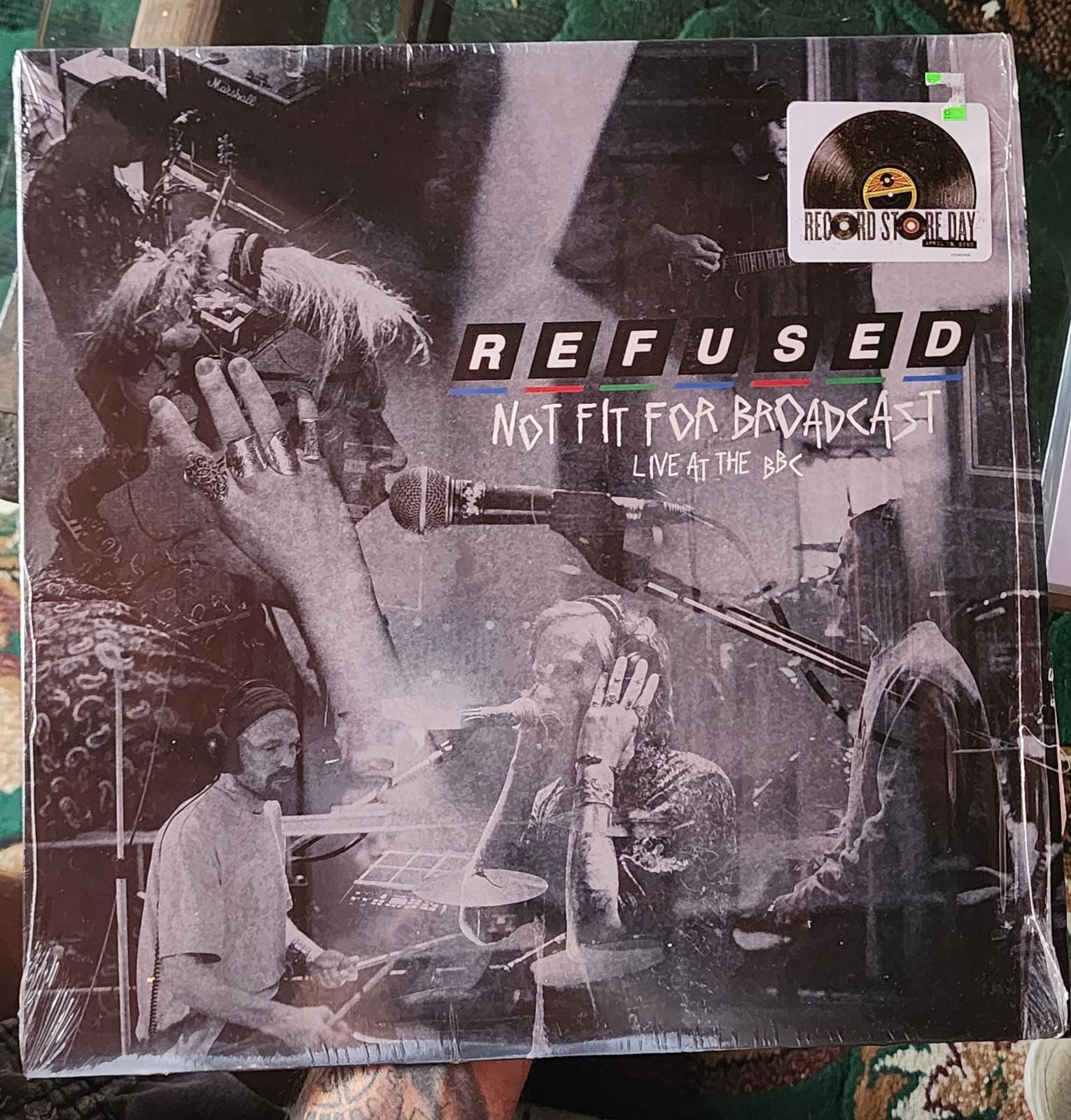 REFUSED Not Fit For Broadcast: Live At The BBC New Vinyl LP RSD 2020
