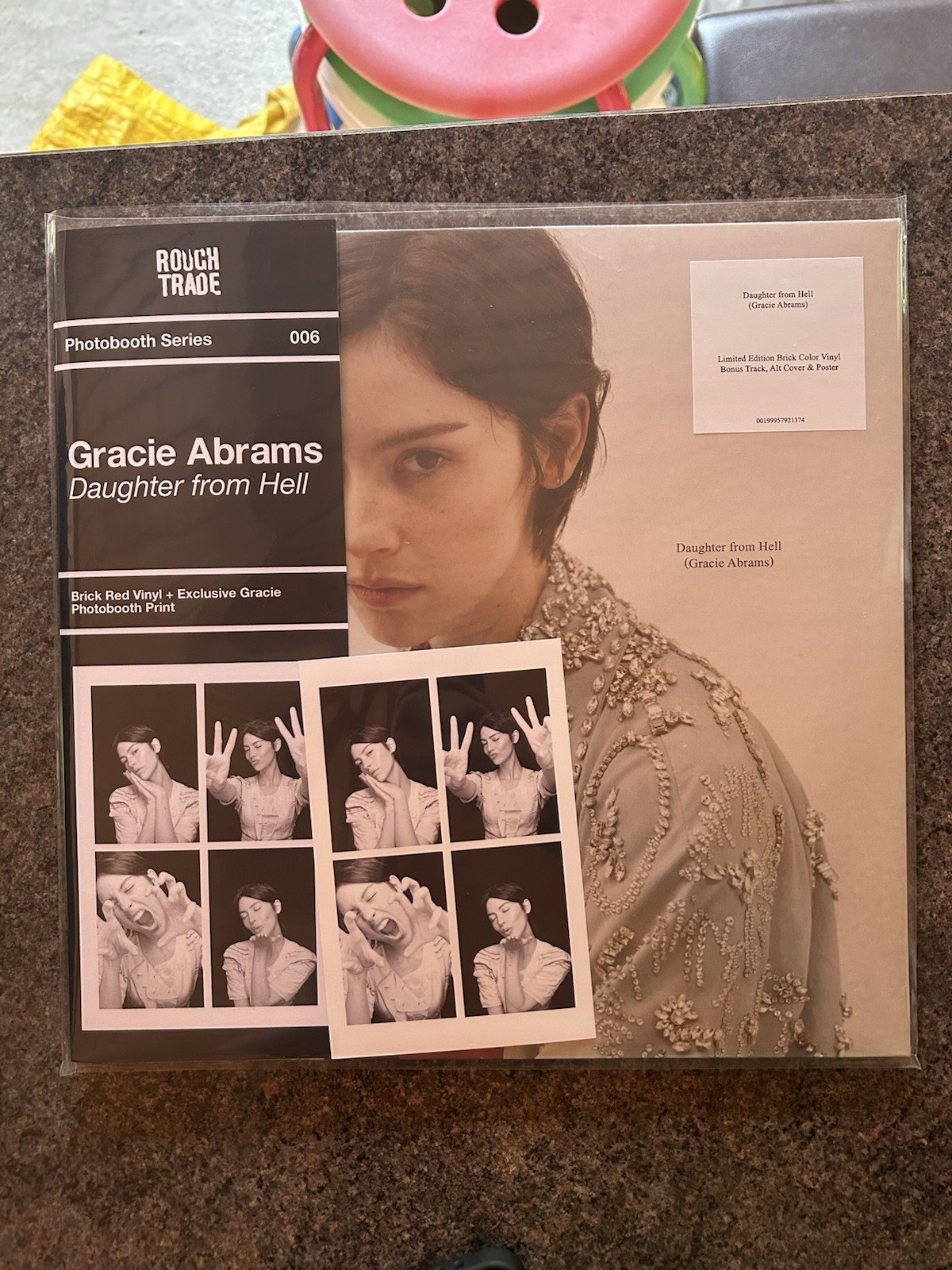 Gracie Abrams Daughter from Hell Rough trade Exclusive Photobooth Vinyl /1000