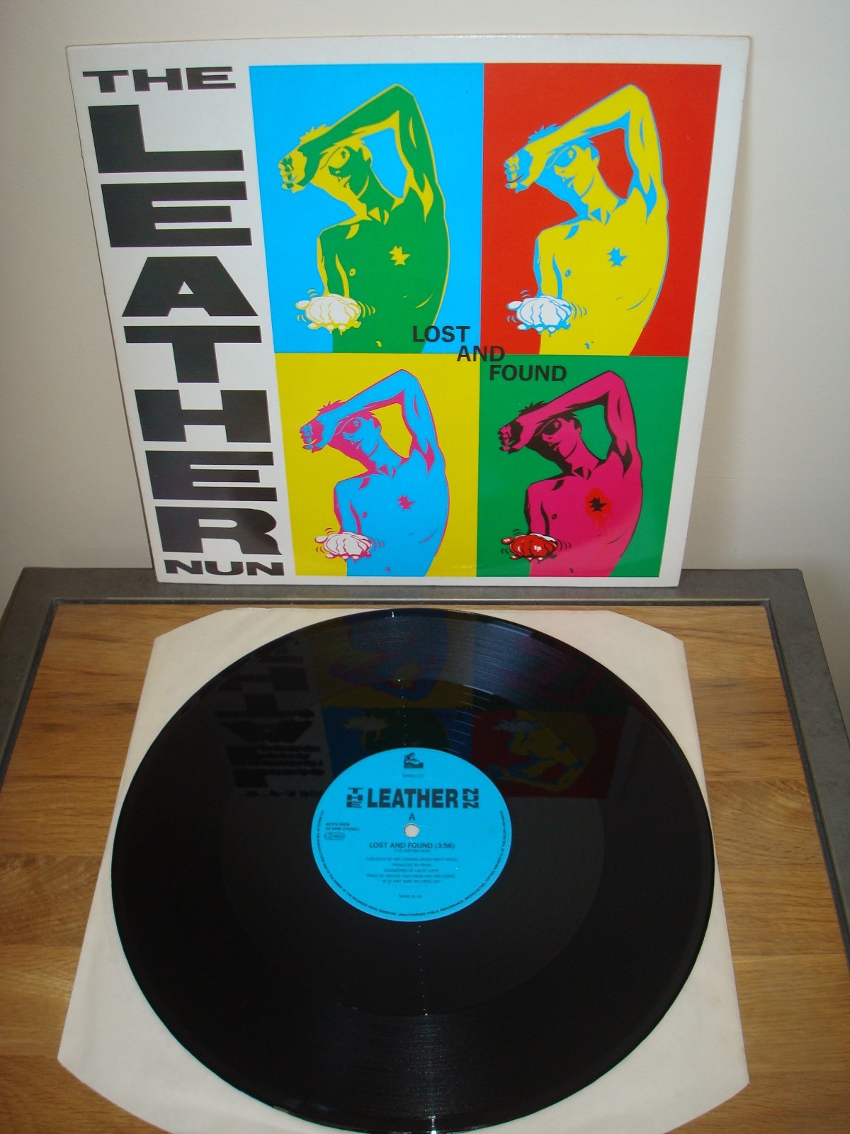 THE LEATHER NUN – LOST AND FOUND 12″ VINYL 1987 – INDIE GOTH ROCK INDUSTRIAL