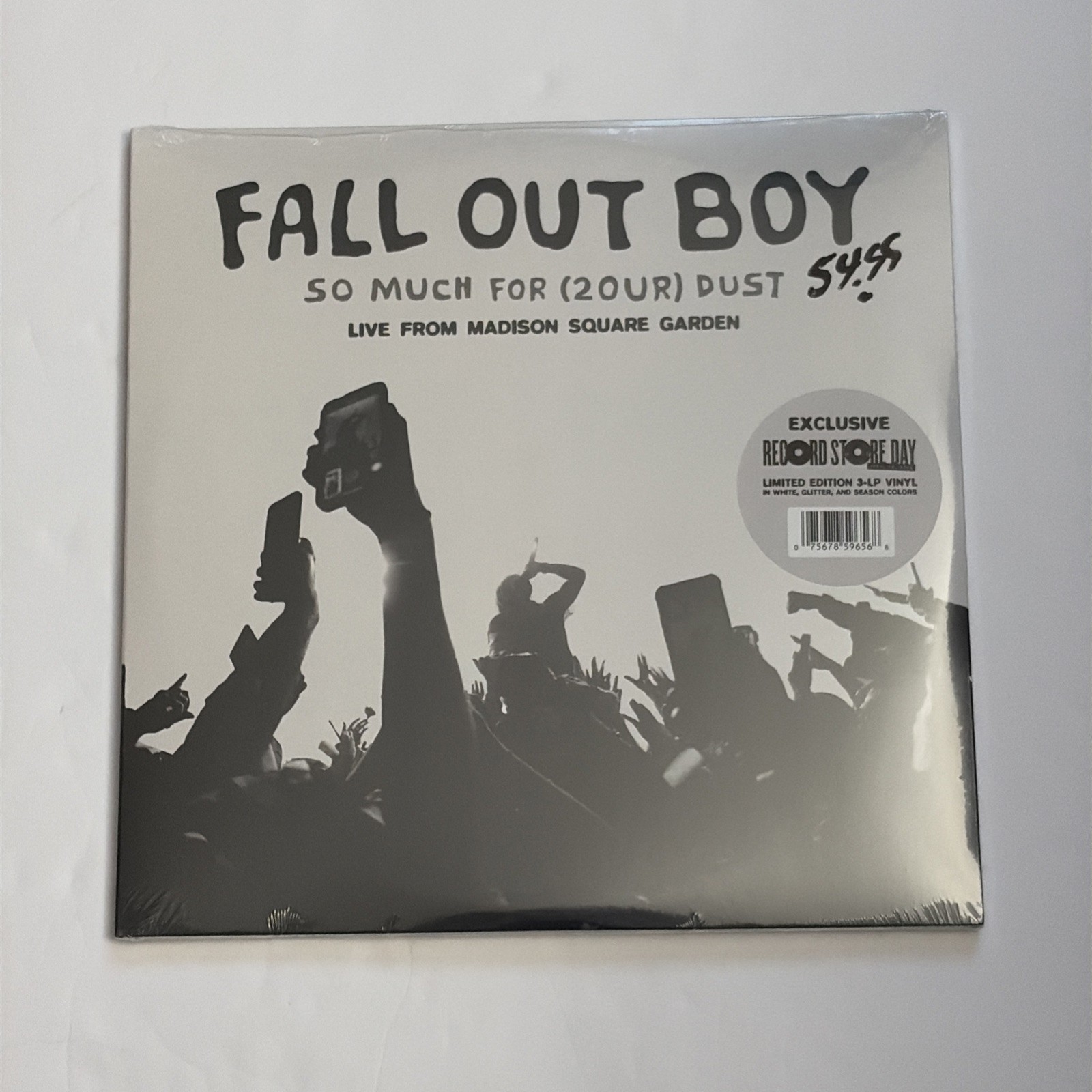 FALL OUT BOY SO MUCH FOR (2OUR) DUST 3 LP COLOR VINYL NEW SEALED RSD 2026 MSG
