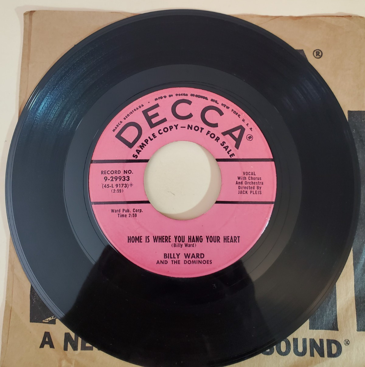 Billy Ward and the Dominoes ST. THERESA OF THE ROSES (PROMO 45) #29933